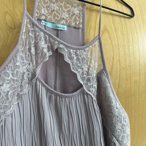Maurices XL top, color mauve, cute dressy top